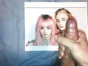 Maisie Williams & Sophie Turner cum tribute 4