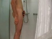Jerk in hotel shower