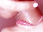 ASMR CLOSE UP EXTREME BLOWJOB UNTIL I CUM IN HER MOUTH