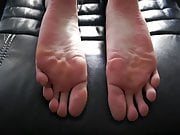 My girlfriends feet soles