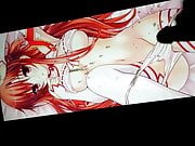 Asuna Yuki (Sword Art Online) Cum Tribute