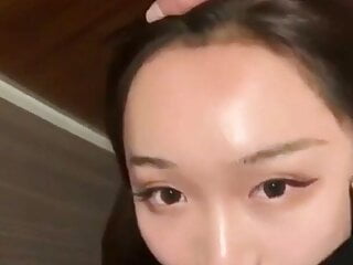 Chinese girl face fuck...