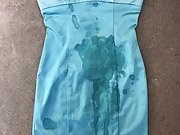 Dirty Tina Satin Mini Dress Fucked on the Work Site Floor