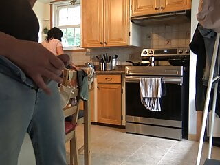 Stepmom Caught Jerking video: Pakistani Stepmom Almost Caught Me Jerking Off In Her Kitchen