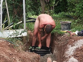 Gloucestershire nudist builder...