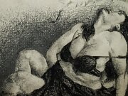 Sexy Desi Bhabhi Fantasizing & Masturbating an Erotic Drawing