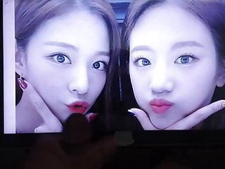 Fromis 9 Chaeyoung and Gyuri cum tribute 1