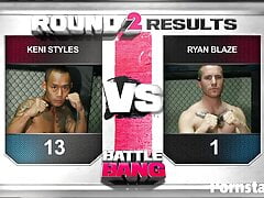 Battle Bang Fight For Babe Kelly Divines Pussy