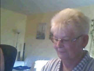 Webcam, Two Grannies, Amateur Webcam, GILF