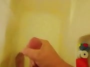 Quick cum in shower