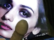 Manushi Chhillar face fucked cock tribute on lips eyes face