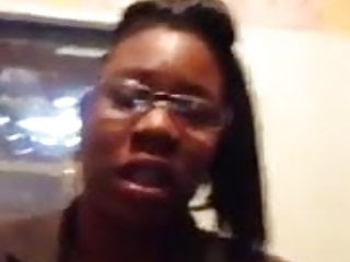 Black Ebony, Glasses, Nice Titties, Chick