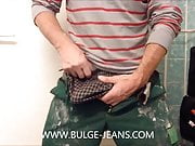 Horny worker big bulge