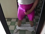 My fucsia shorts 2 (My alter ego Fabiola) 