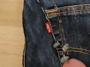 Levi's 501 Dark Stonewash Quick spunking my Dark Stonewash 5