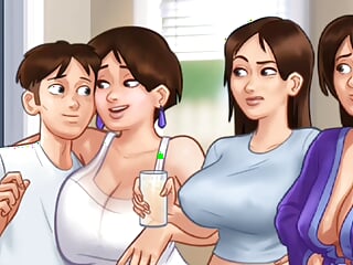 Final Fantasy Hentai, MILF Mom, Cartoon Anime Sex, Big Tits
