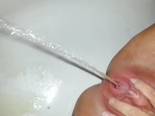 HD Videos, In Shower, Close up, Pee Shower