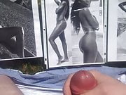 Cum Tribute to Venus Williams in Backyard