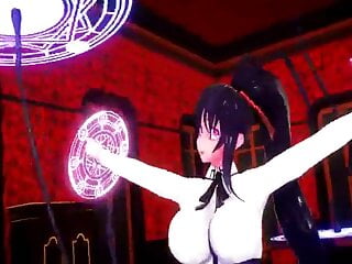 Akeno High School Dxd Breast And Ass Inflation