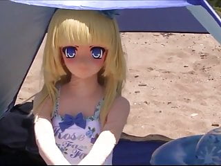 Cute, Kigurumi, Beach, HD Videos