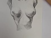 Easy drawing, body drawing 
