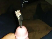 USB Cord Sounding Cumshot