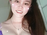 Sexy 36G busty Asian girl 