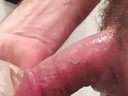 Hot cock fucks clear fake mouth and throat. 
