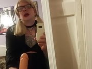 Sissy and dildo
