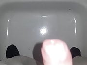 In die Dusche gespritzt 