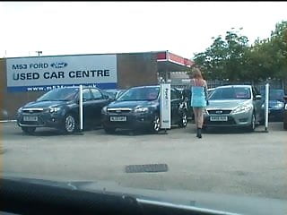 Zoe Tranny Whore At The Used Car Centre