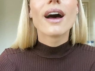  video: Michelle Hunziker wants cum on her face
