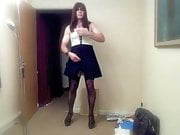 Sissy Removing Dress