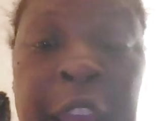 Bbw Mature Femdom video: Ebony Bbw GoddessKaramel Abusing Her Sissy Online