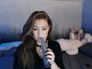 Webcam, Deepthroating, Hottest, Emo Dildo