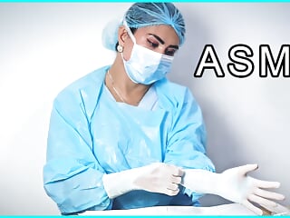 Medical Latex Glove Fetish ASMR