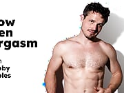 ADULT TIME - How Men Orgasm With Robby Apples! WATCH HIM JERK OFF! - FULL SCENE