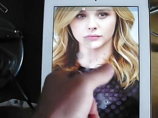 Cum on Chloe Moretz #2