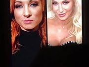 WWE Becky Lynch & Charlotte Flair DOUBLE Cum Tribute 
