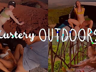 Lustery Outdoor Sex Compilation