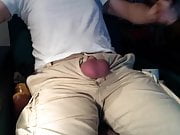 Bamboo on balls (ballspanking)