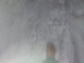 Bare, Fetish, Snow, Feet