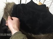 Fucking a Melrose Jacket and Cum into Fur Hood
