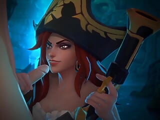 3D Hentai Compilation: Lux Miss Fortune League of Legend Uncensored Animation