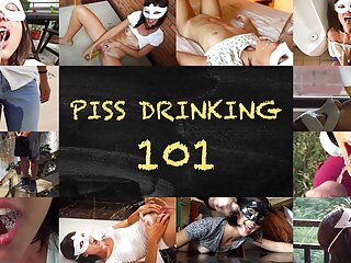 Girl Drinking Pee, Amateur Compilation, PissPlay, Compilation