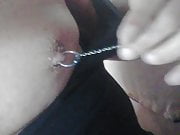 Chain in my pircing nipple