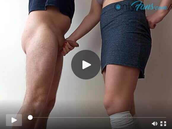 Tied hands & long socks ballbusting FULL VIDEO CBT Femdom BDSM Mistress Redix