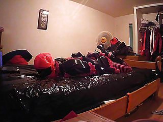 Sissy Escapes Self Hogtie