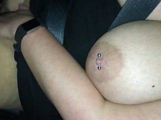 My Bbw Aunt Enjoying In The Car...