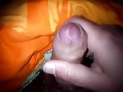 Masturbating in bed